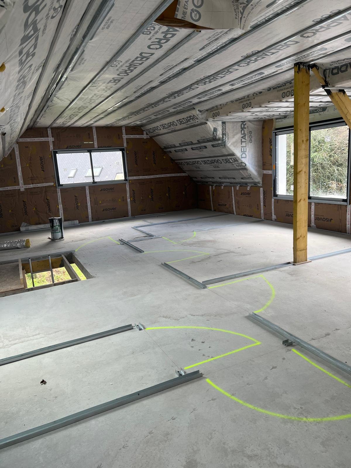 Travaux d'isolation intérieure ALKIS AMÉNAGEMENT